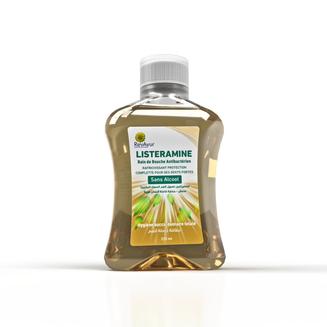 BAIN DE BOUCHE ANTIBACTÉRIEN (AVEC ALCOOL)