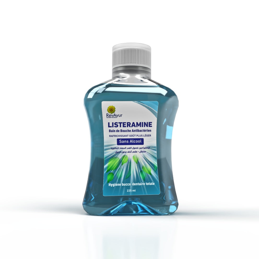 BAIN DE BOUCHE ANTIBACTÉRIEN (SANS ALCOOL)