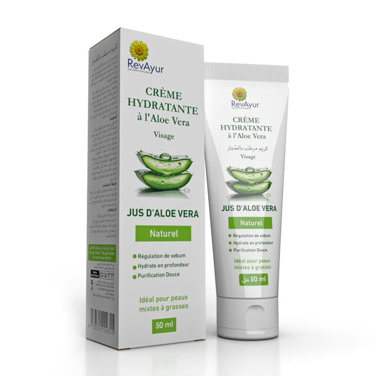 CRÈME HYDRATANTE À L’ALOE VERA