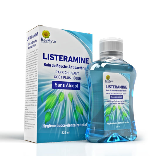 BAIN DE BOUCHE ANTIBACTÉRIEN (SANS ALCOOL)