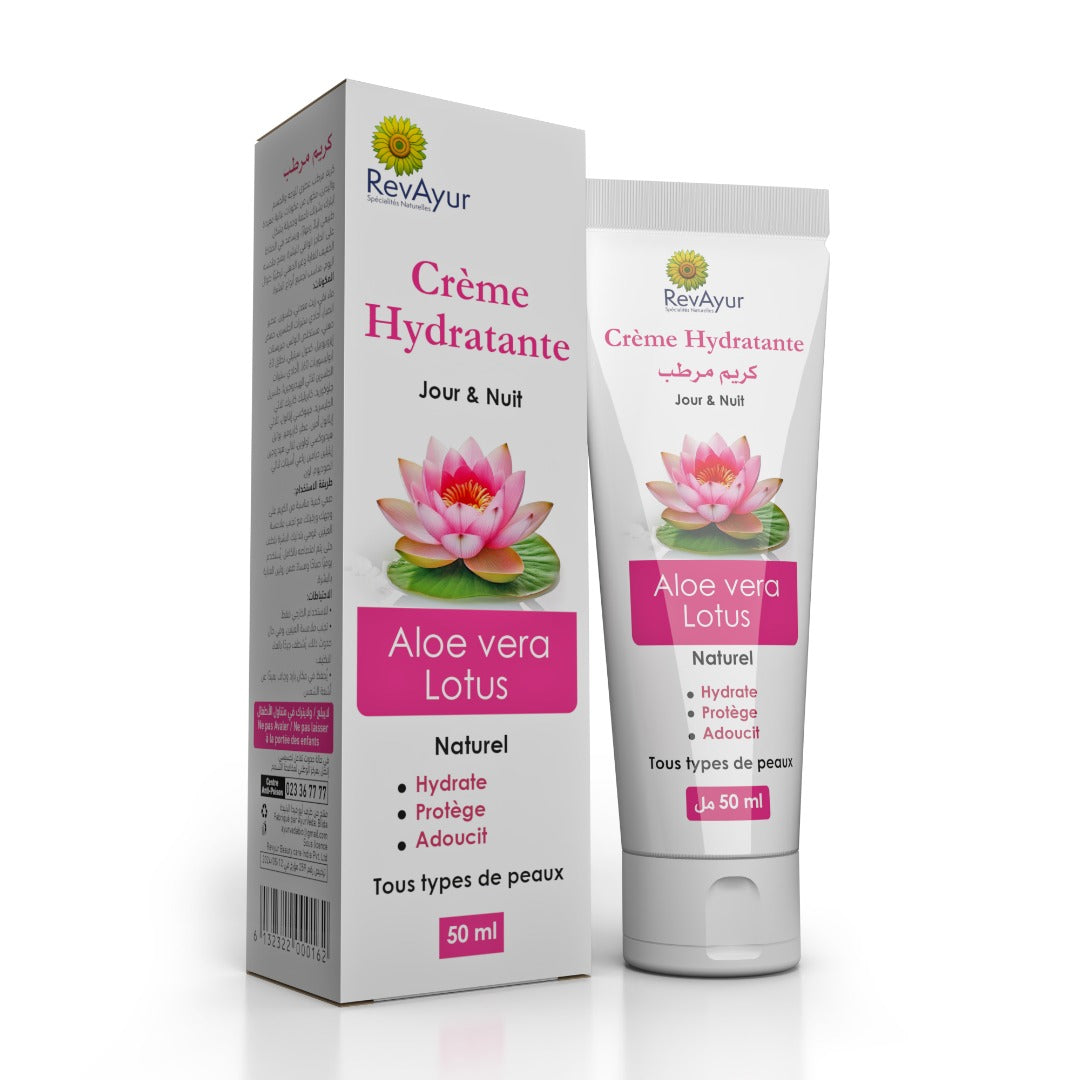 CRÈME HYDRATANTE – TOUS TYPES DE PEAUX